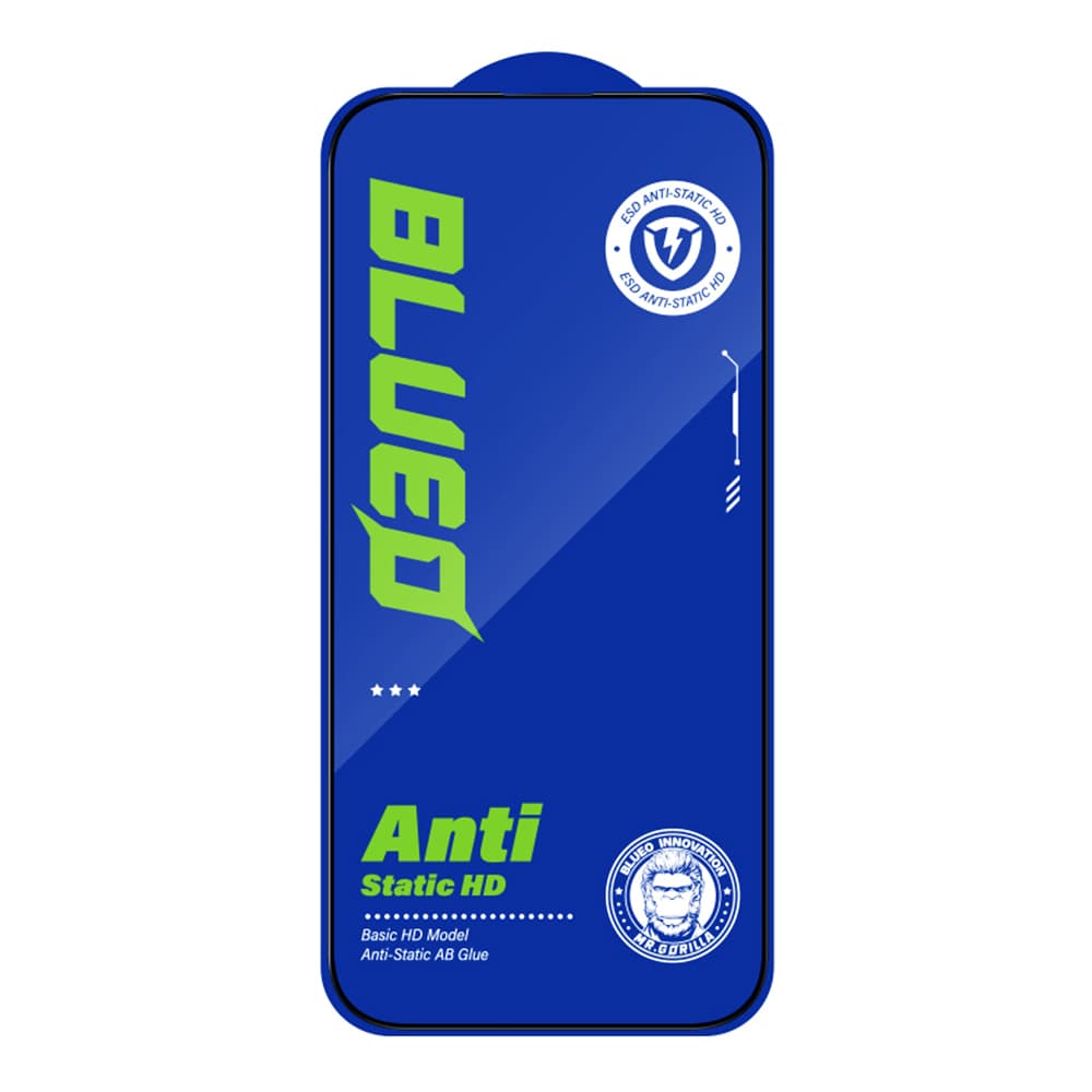 Blueo 2.5D Silk Full Cover HD sklo (5 ks) iPhone 12 Pro černé - náhled 3