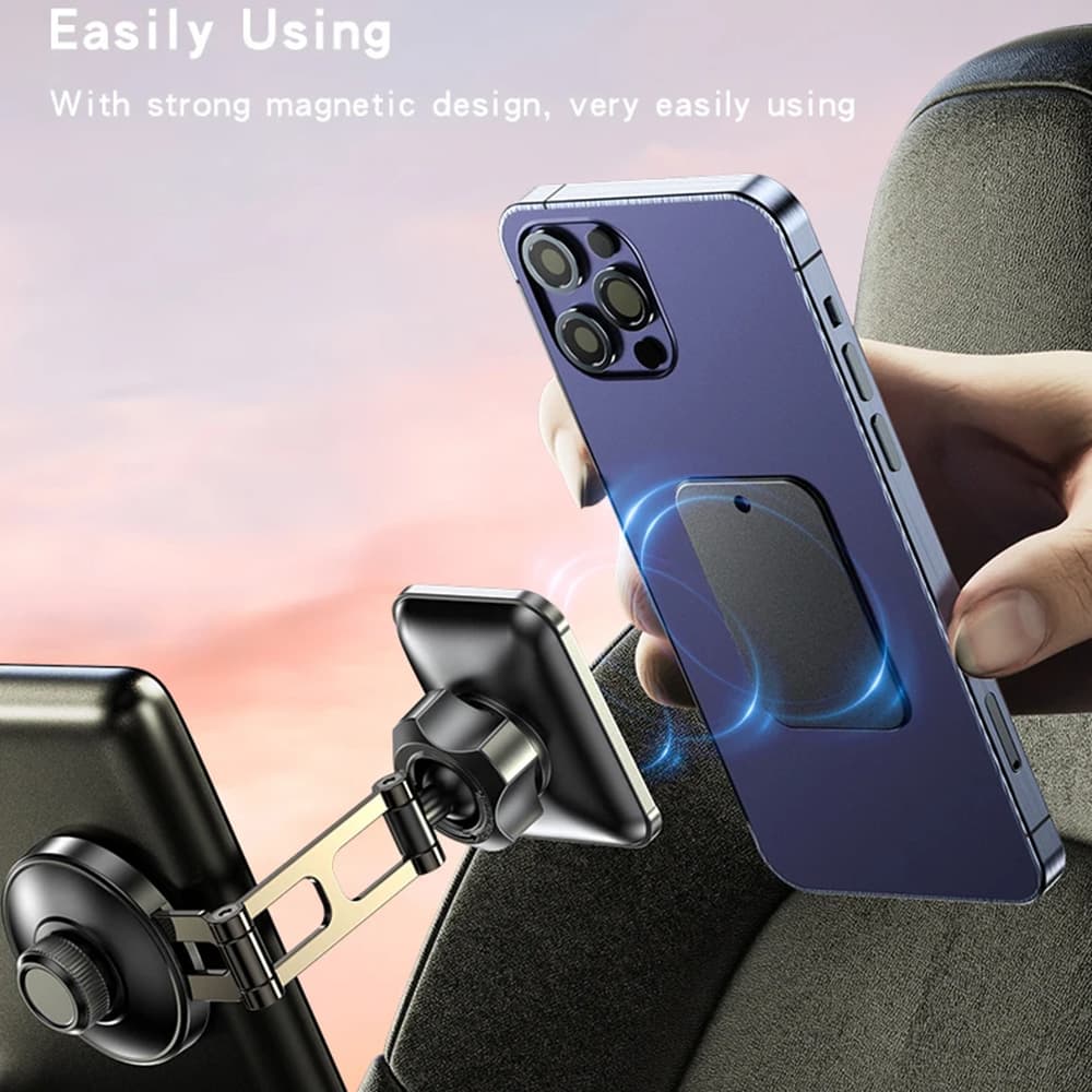 Yesido Car Holder C264 Magnetický na palubní desku čelní sklo 360° skládací černý - náhled 3