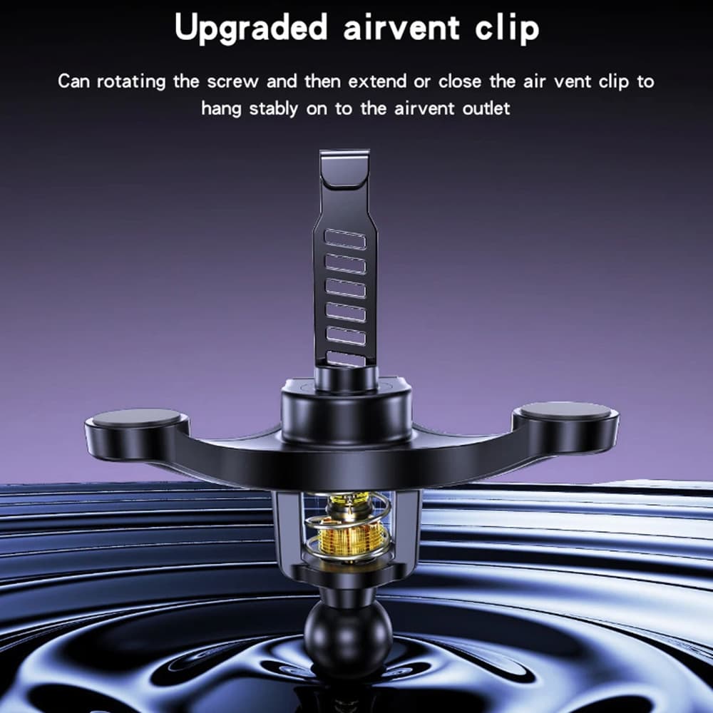 Yesido Car Holder C246 Magnetický do ventilace vylepšený klip černý - náhled 3