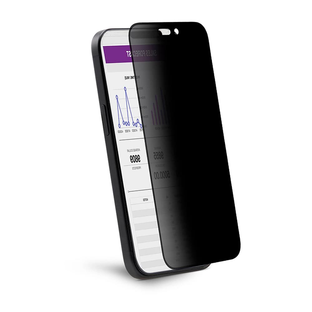 Ochranné sklo ANANK 2.5D 1X Privacy pro iPhone 16 Pro Max černé - náhled 3