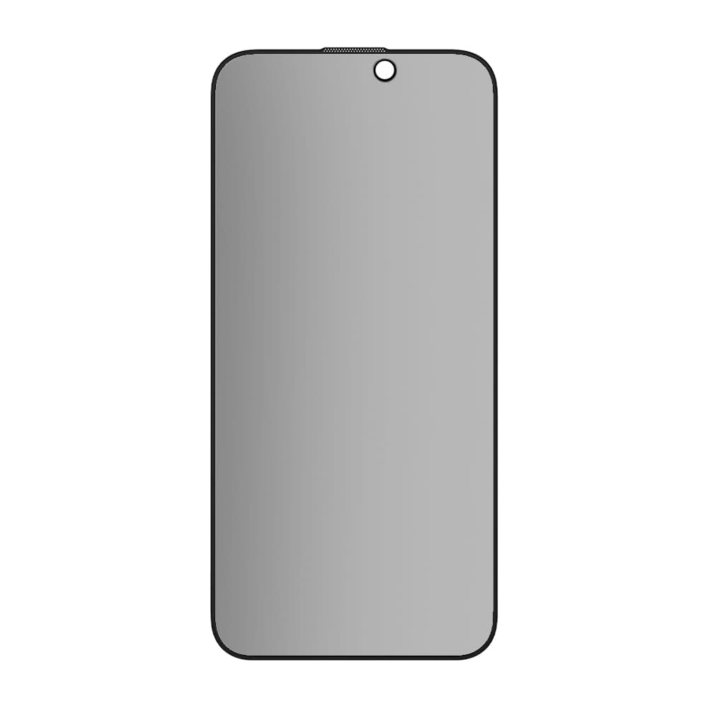 Blueo Anti-Peep Privacy sklo iPhone 15 Plus iPhone 16 Plus matná černá - náhled 3