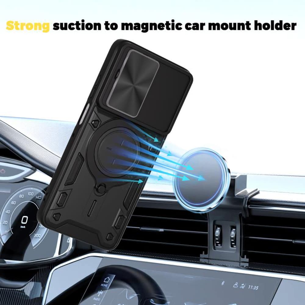 Pouzdro Techsuit CamGuard Pro pro Motorola Moto G56 černé - náhled 3