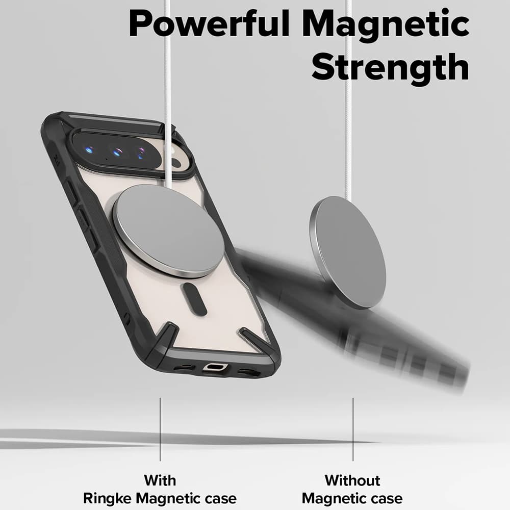 Ringke Fusion X MagSafe Google Pixel 10 / 10 Pro černý obal - náhled 3
