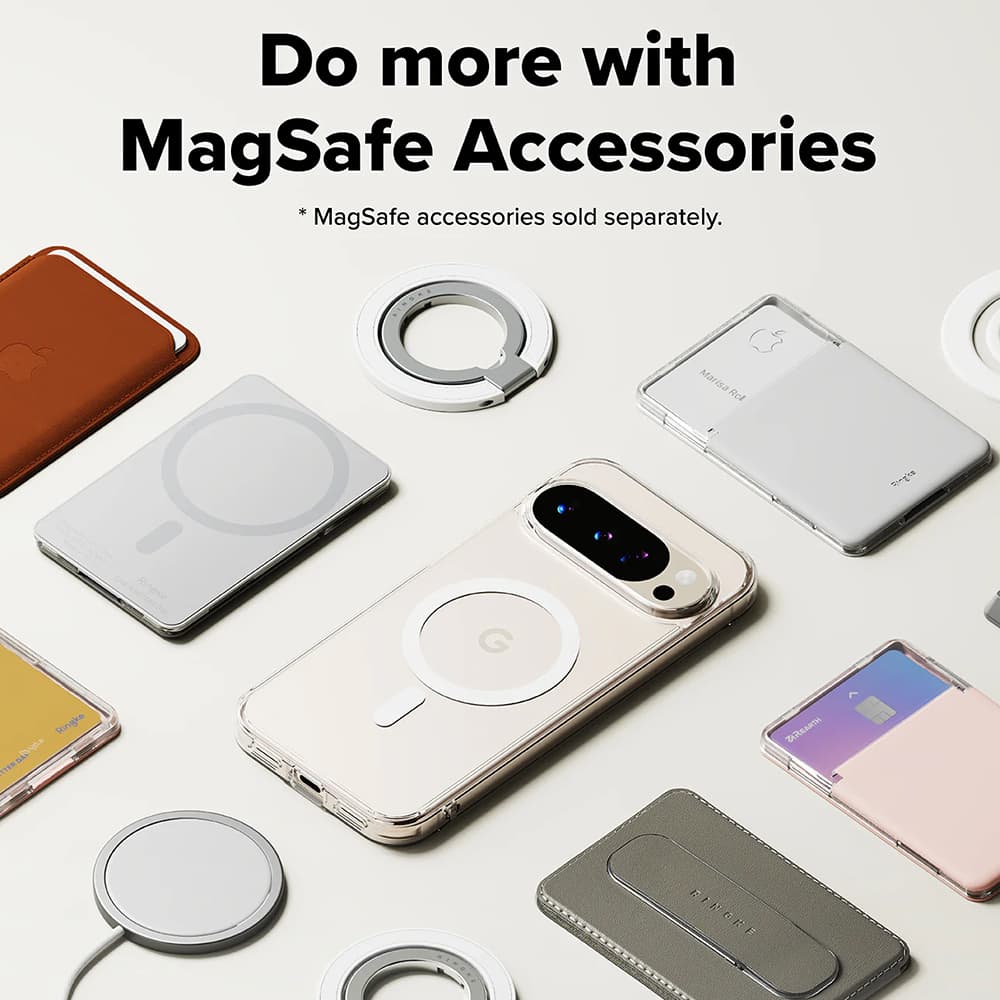 Kryt Ringke Fusion MagSafe pro Google Pixel 10 Pro XL čirý - náhled 3