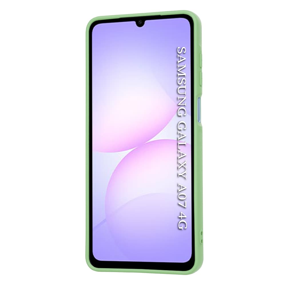 Techsuit SoftFlex pro Samsung Galaxy A07 4G v mátově zelené - náhled 3