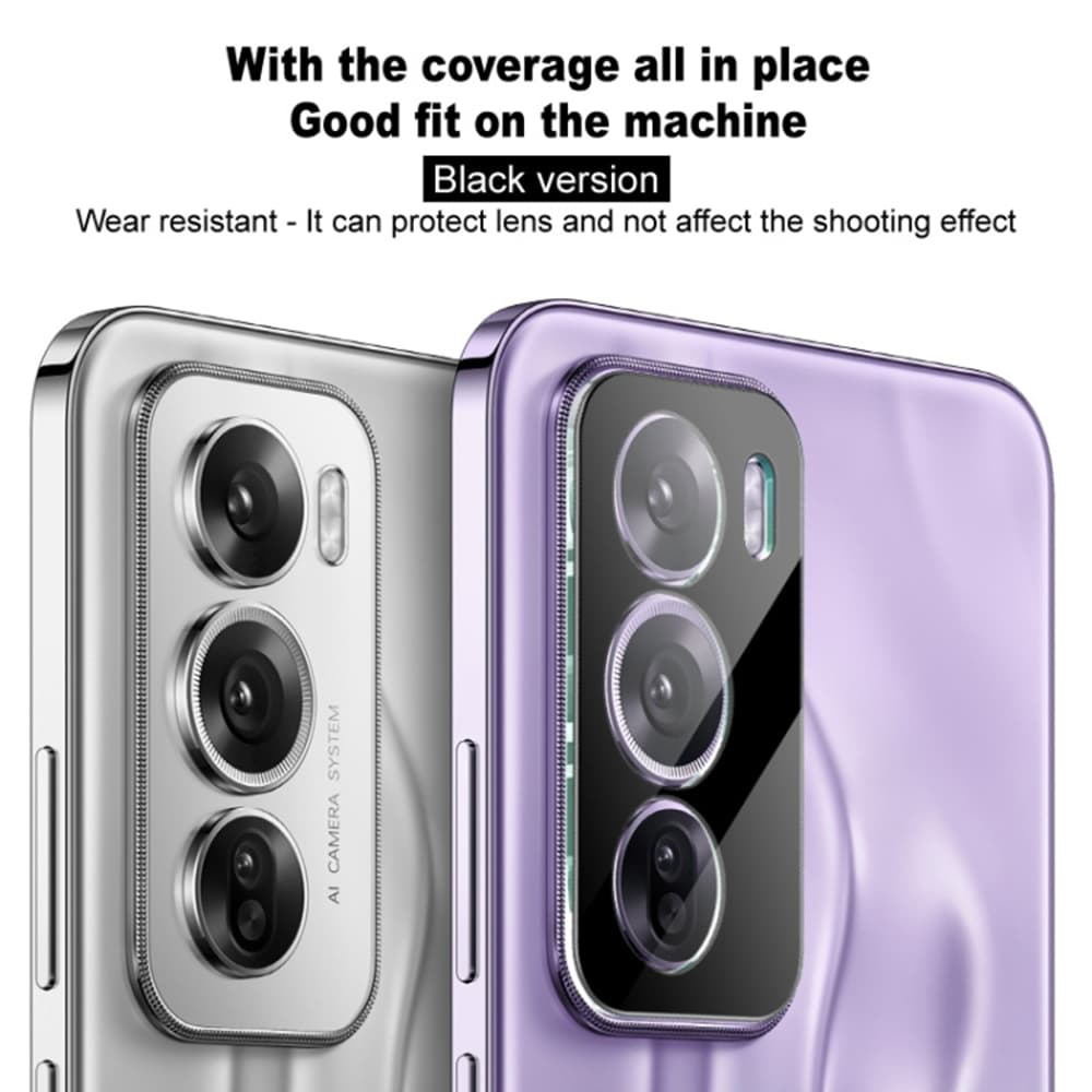 Techsuit - Sklo na fotoaparát - Oppo A5 Pro 4G / A5 Pro 5G - černá - náhled 3