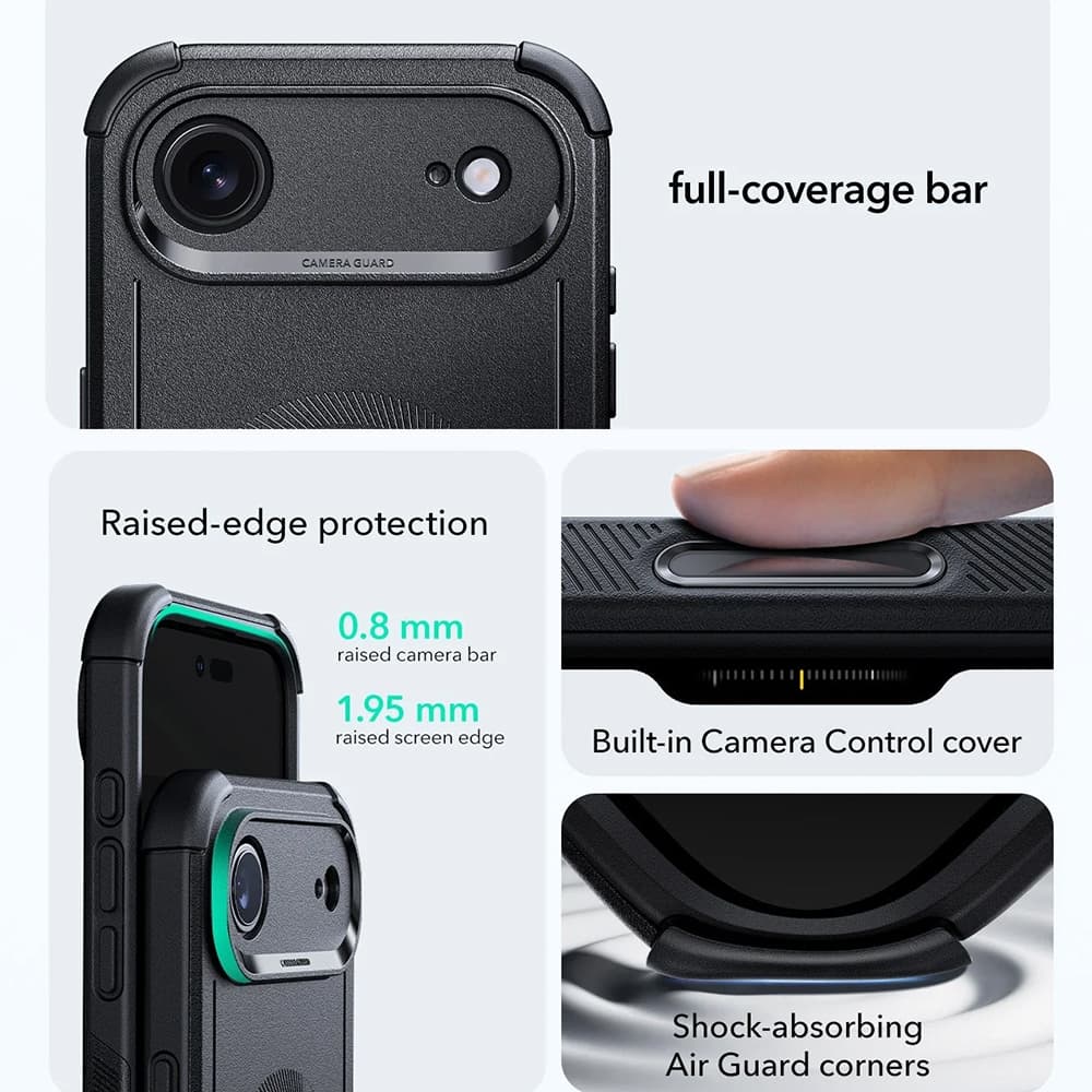 ESR Cyber Halolock pro iPhone 17 Air černý - náhled 3