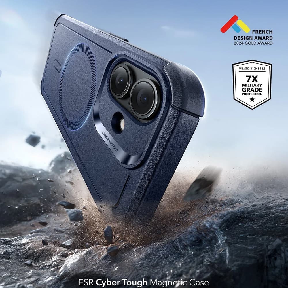 ESR Cyber Halolock pro iPhone 17 modrý - náhled 3