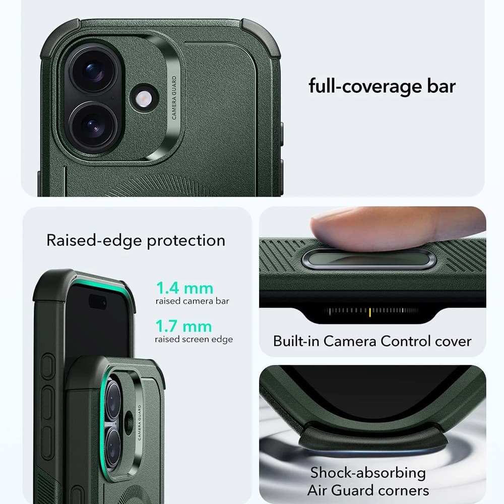 ESR Cyber Halolock pro iPhone 17 zelený - náhled 3
