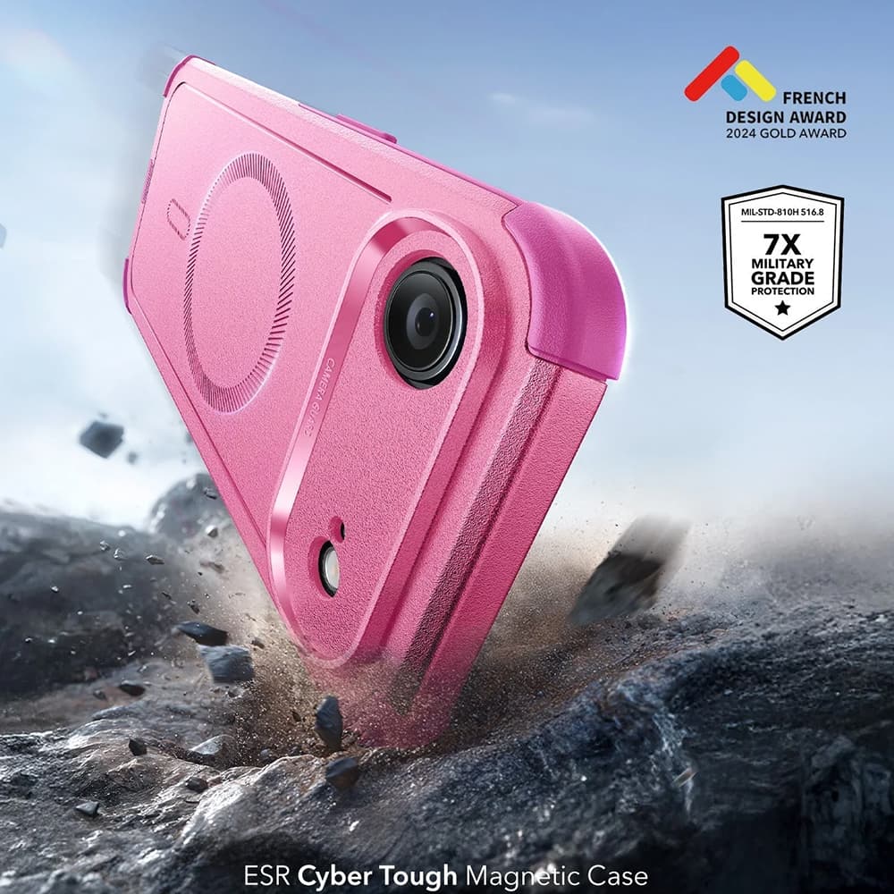 ESR Cyber Halolock pro iPhone 17 Air růžový - náhled 3