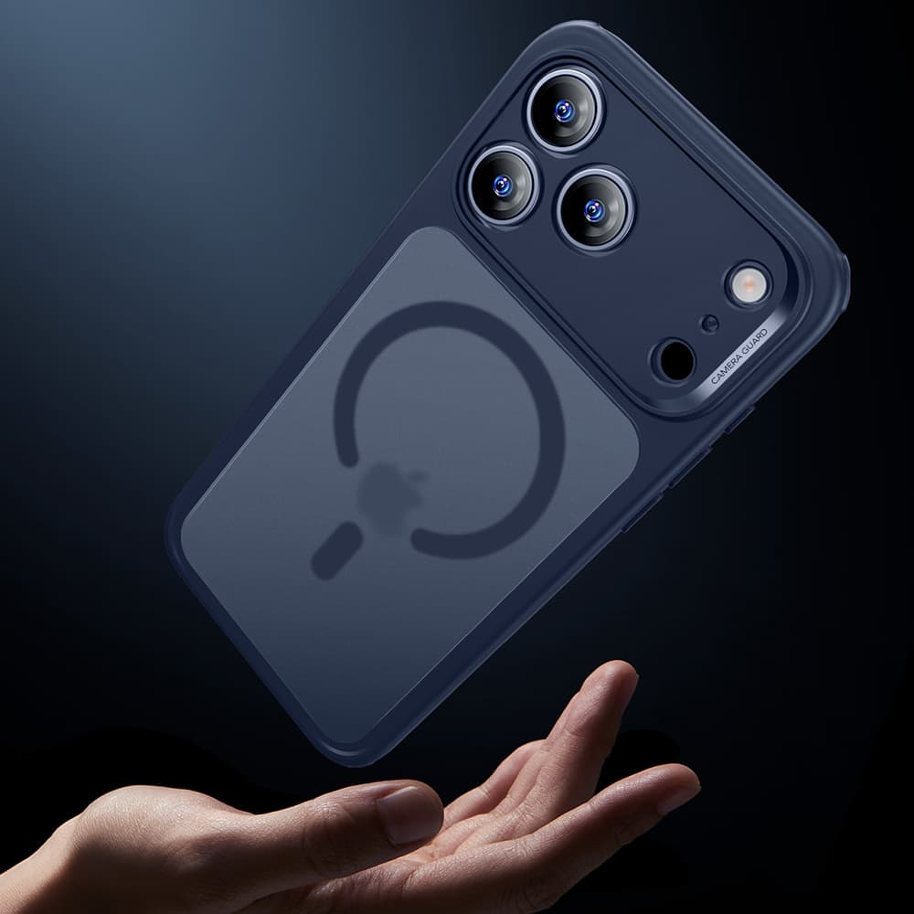 ESR Classic Hybrid HaloLock iPhone 17 Pro Max mrazivě modrá - náhled 3