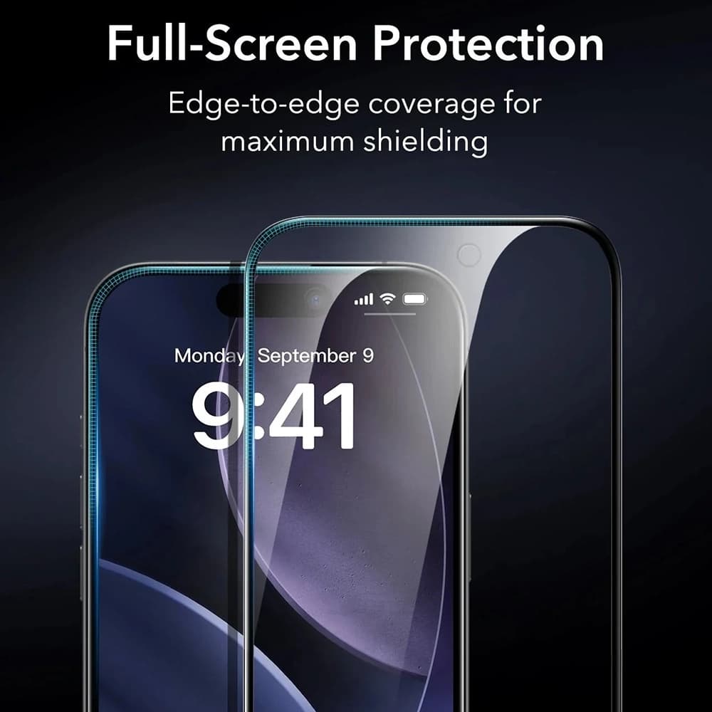 ESR Privacy Armorite ochranné sklo UltraFit (3 ks) iPhone 17 černá - náhled 3