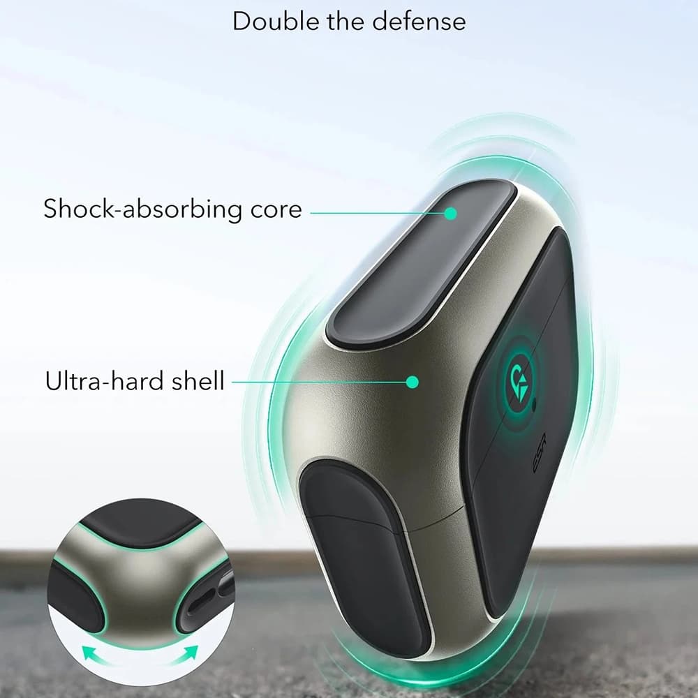 ESR Orbit Hybrid HaloLock pro Apple AirPods Pro 3 titan - náhled 3