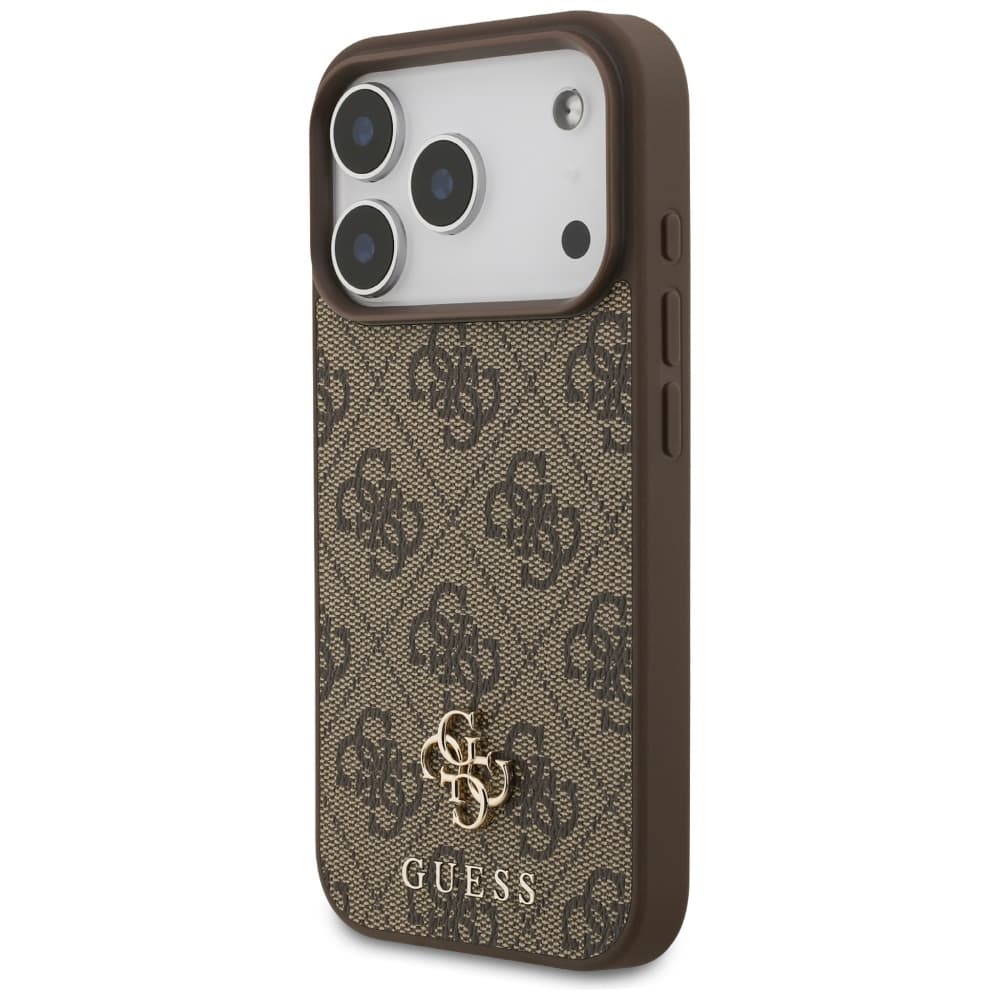 Guess – 4G malé a klasické logo MagSafe (GUHMP17LP4SM4MW) – iPhone 17 Pro – hnědé - náhled 3