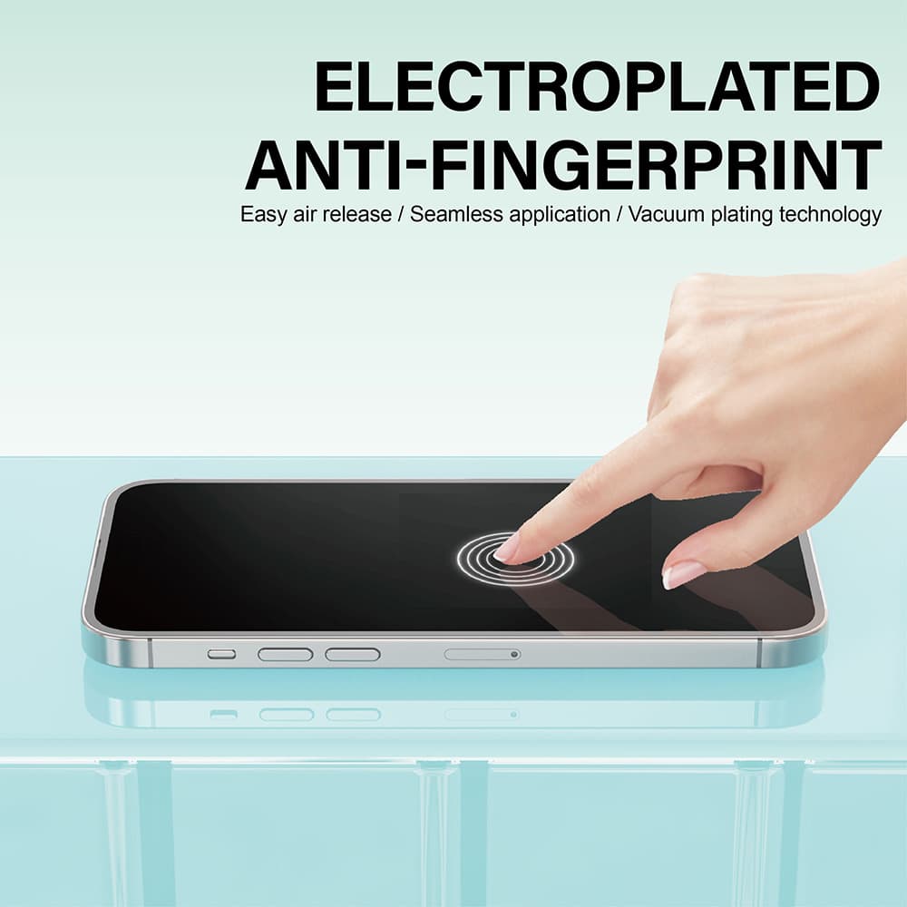 Ochranné sklo na displej Lito iPhone 17 Pro černé - náhled 3