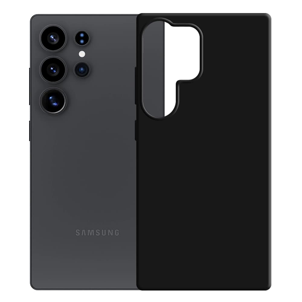 3mk Silicone Case pro Samsung Galaxy S25 Ultra černý - náhled 3