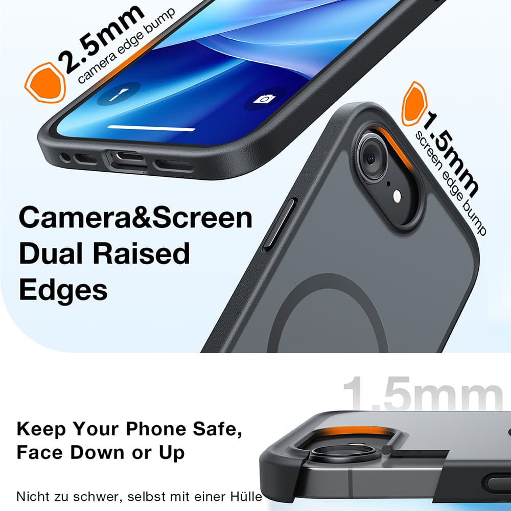 Torras Guardian Magnetic Series iPhone 17 Pro námořnická modrá - náhled 3