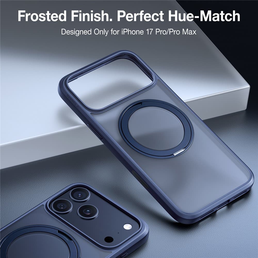 Torras Ostand Pro MagSafe Series iPhone 17 Pro Max námořnická modrá - náhled 3
