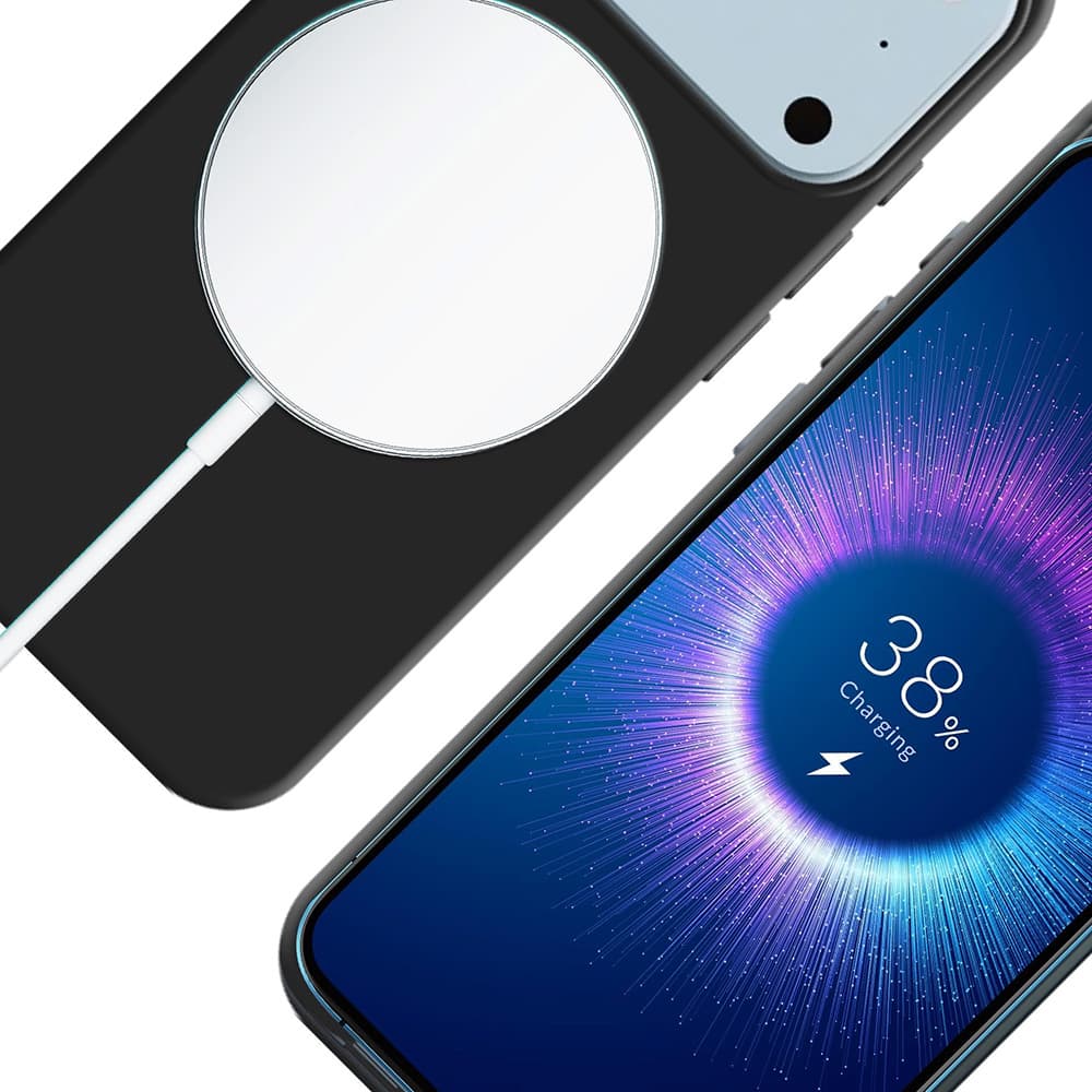 3mk Hardy MagSilicone pro iPhone 17 Pro grafitová - náhled 3