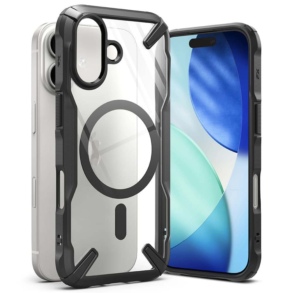 Kryt Ringke Fusion X MagSafe pro iPhone 17 černý - náhled 3