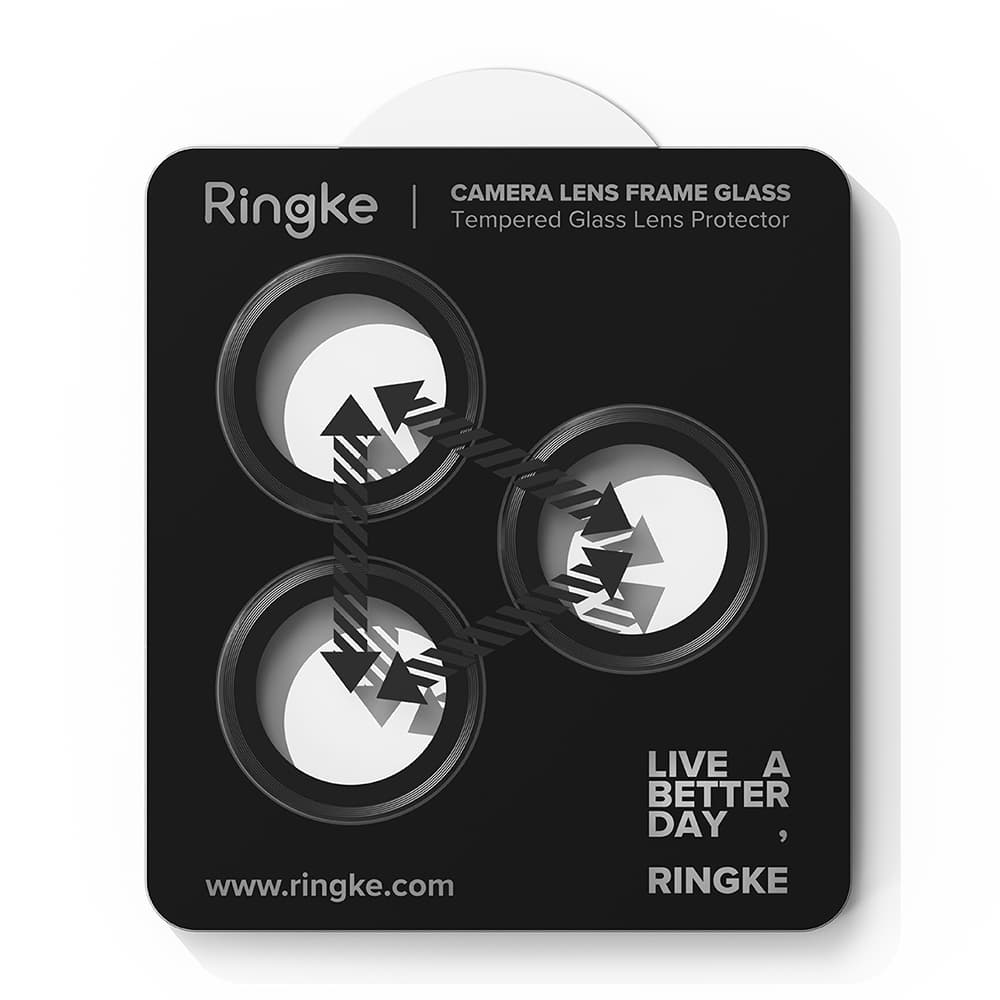 Ringke Camera Lens Frame Glass iPhone 17 Pro iPhone 17 Pro Max černá - náhled 3