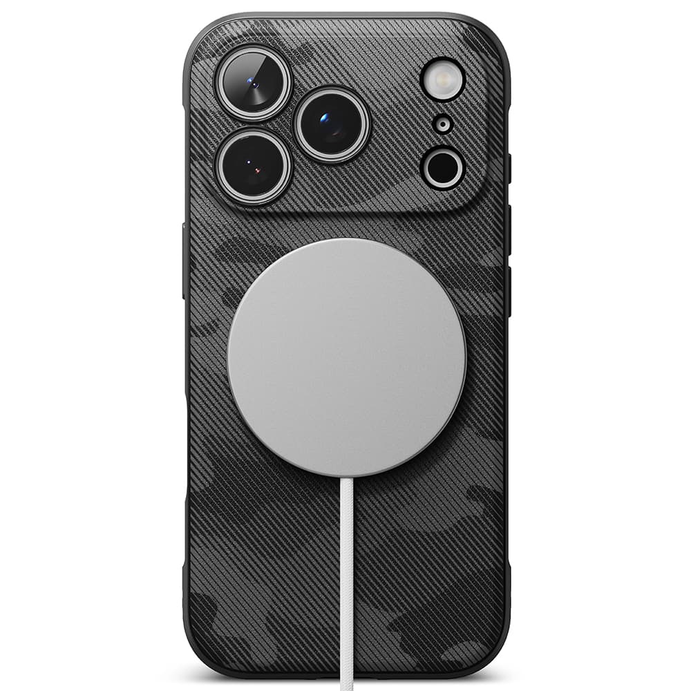 Ringke Onyx MagSafe pro iPhone 17 Pro Max maskáčově černý - náhled 3