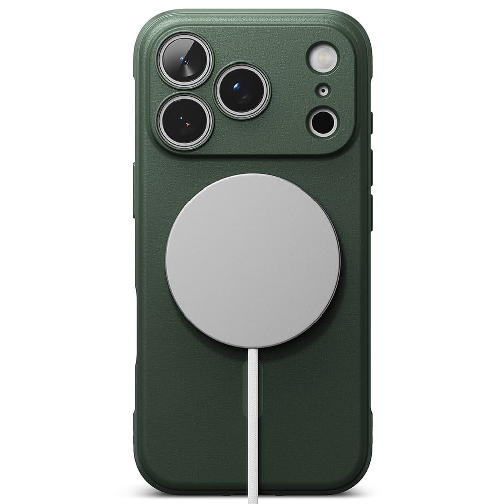 Ringke Onyx MagSafe pro iPhone 17 Pro tmavě zelená - náhled 3
