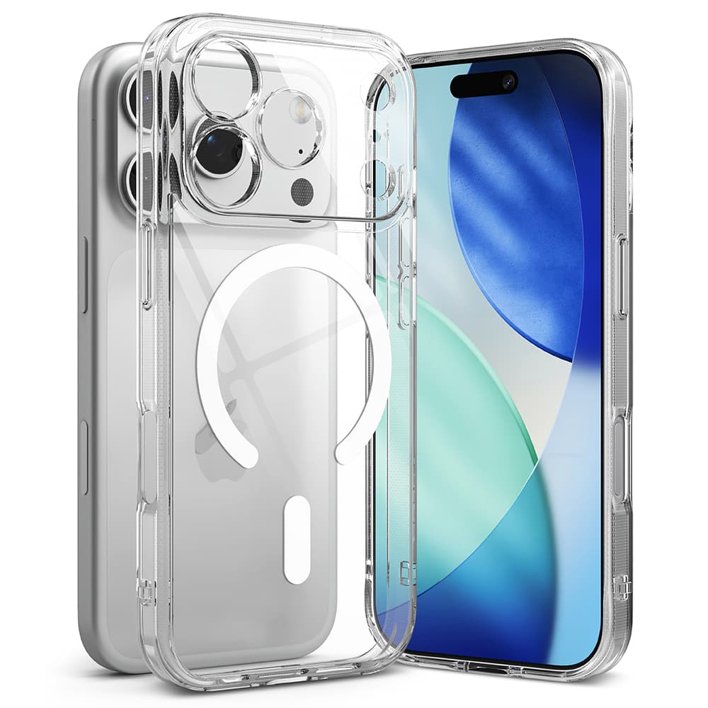 Ringke Fusion MagSafe pro iPhone 17 Pro Max průhledný - náhled 3