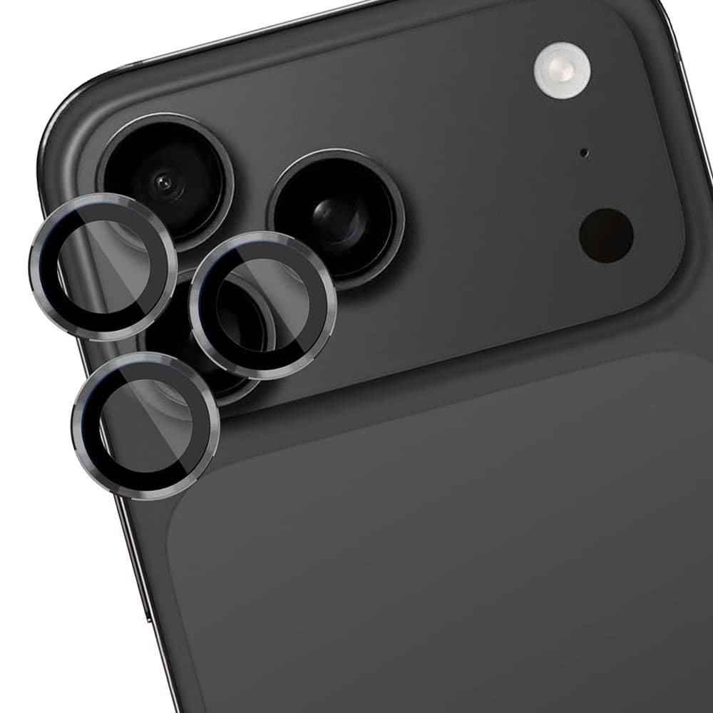 3mk - Lens Protection Pro - iPhone 17 Pro / iPhone 17 Pro Max - Titanium Gray - náhled 3