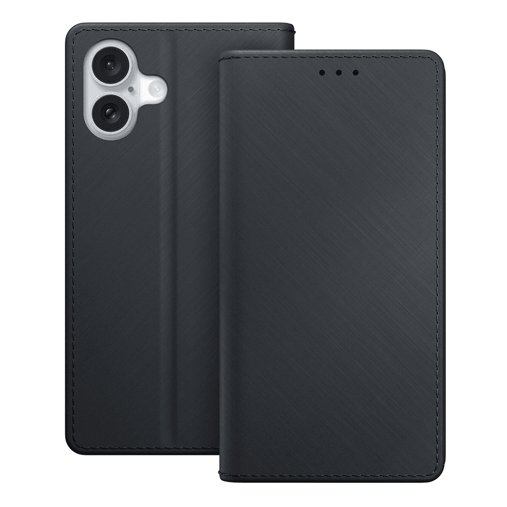 3mk Wallet Case iPhone 16 Černá - náhled 3