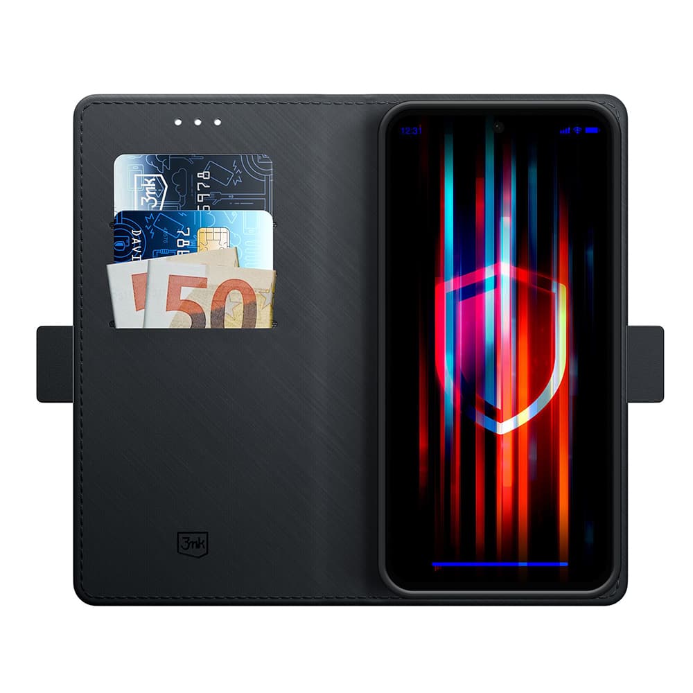 3mk Wallet Case pro Samsung Galaxy A36 5G A56 5G černá - náhled 3