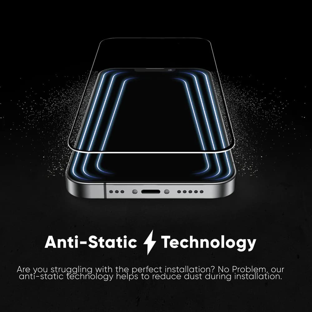 ANANK 3D Invisible 5X zesílená ochrana na iPhone 17 Air černá - náhled 3