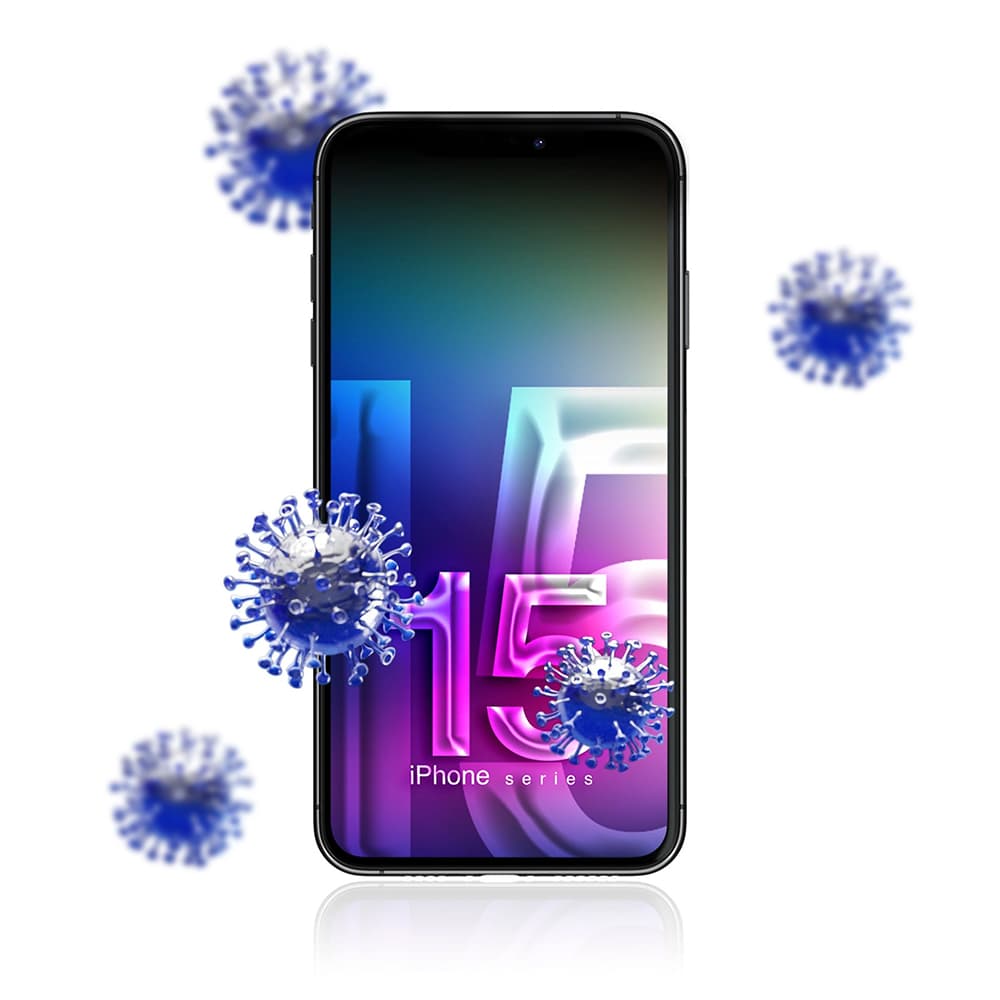 3mk FlexibleGlass iPhone 15 průhledné sklo - náhled 3