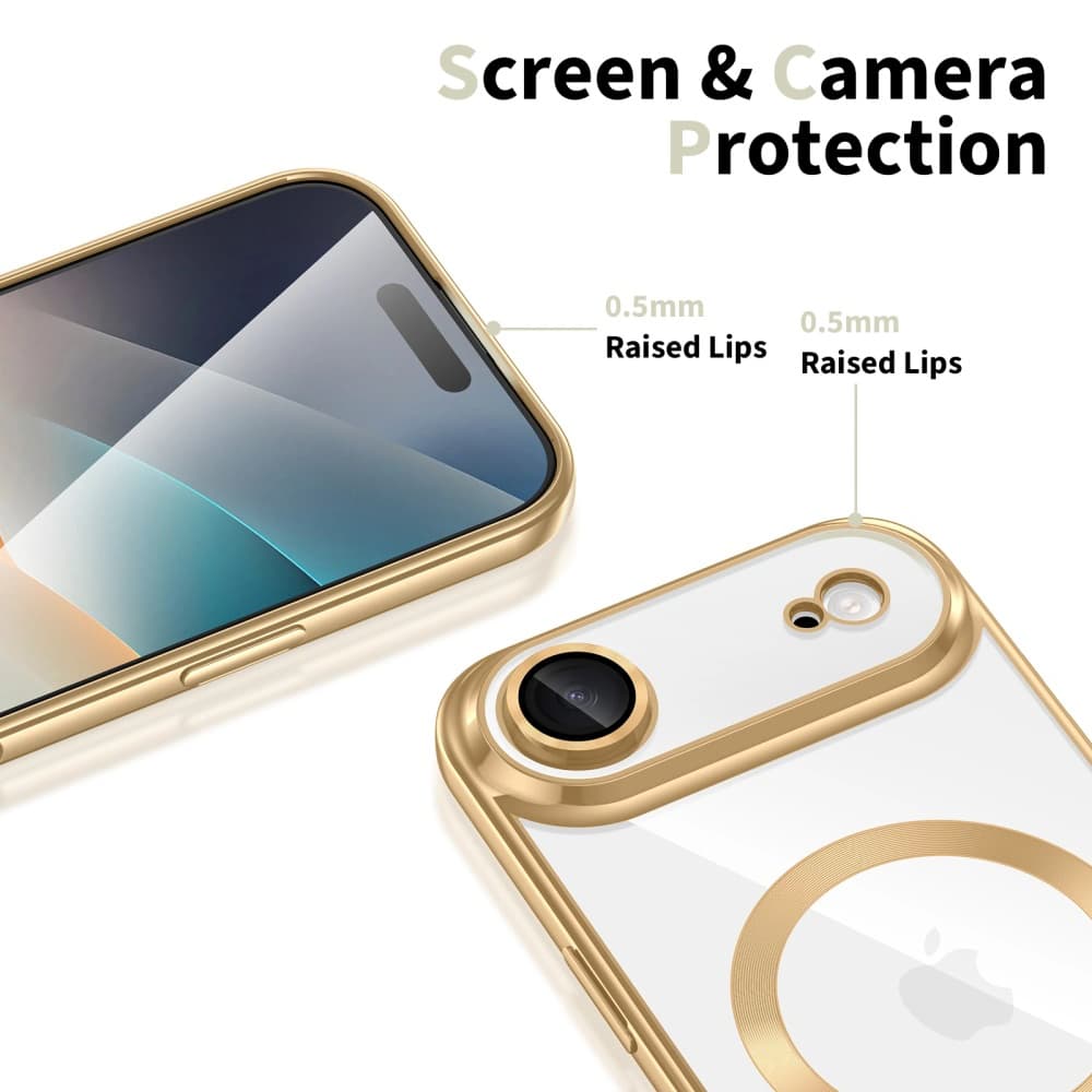Techsuit Luxury Crystal MagSafe pro iPhone 17 Air světle zelená - náhled 3