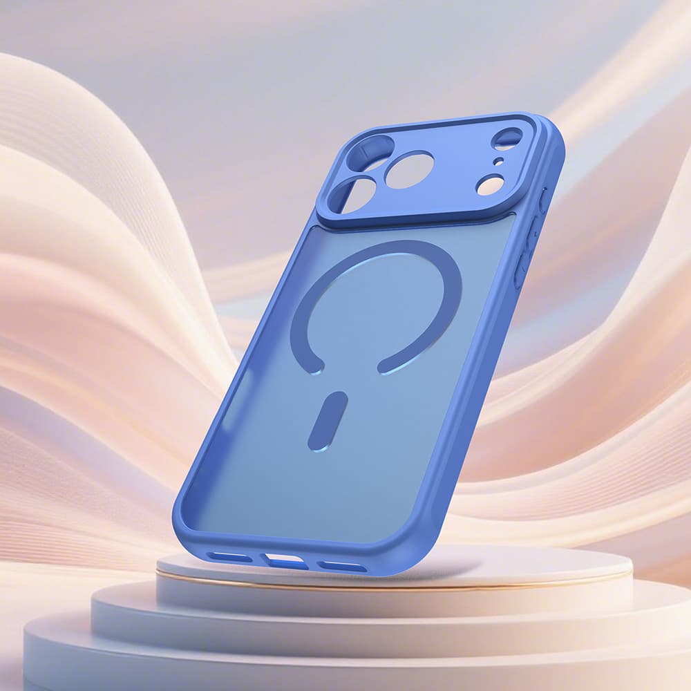 Techsuit HaloFrost II MagSafe pro iPhone 17 Pro nebesky modrá - náhled 3