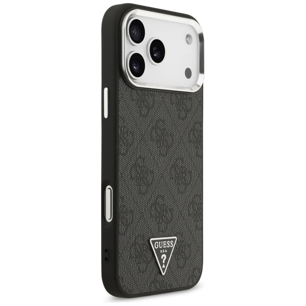 Guess Hardcase 4G Triangle Logo MagSafe pro iPhone 17 Pro Max černý - náhled 3