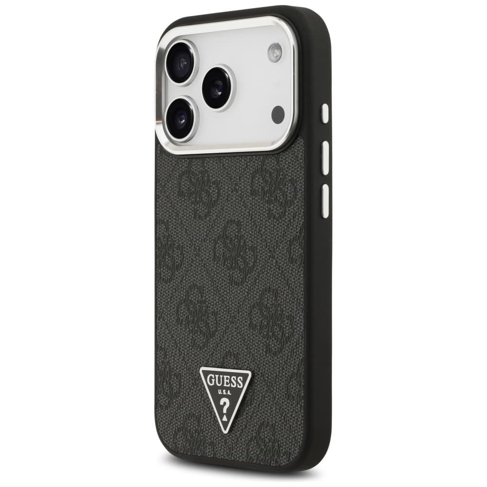 Guess Hardcase 4G Triangle Logo MagSafe iPhone 17 Pro černý - náhled 3