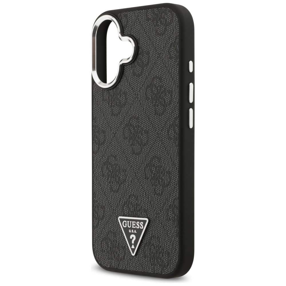 Guess Hardcase 4G Triangle Logo MagSafe iPhone 17 Černý - náhled 3