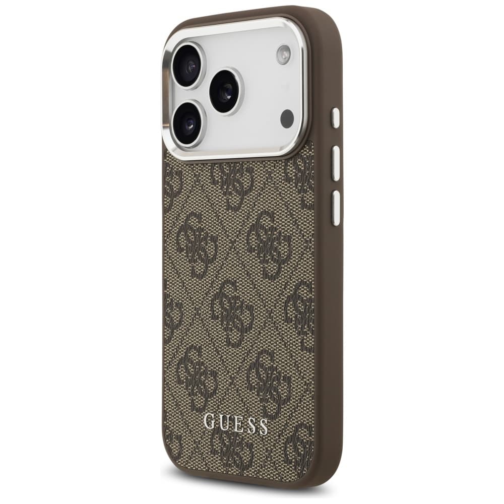 Guess Hardcase 4G Classic Logo MagSafe iPhone 17 Pro Max hnědý - náhled 3