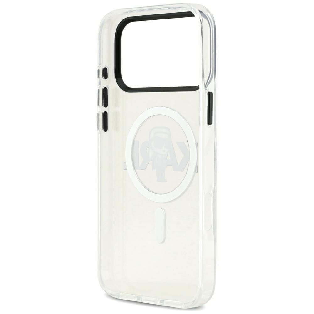 Karl Lagerfeld IML MagSafe Sketch Logo iPhone 17 Pro Max průhledný Karl - náhled 3