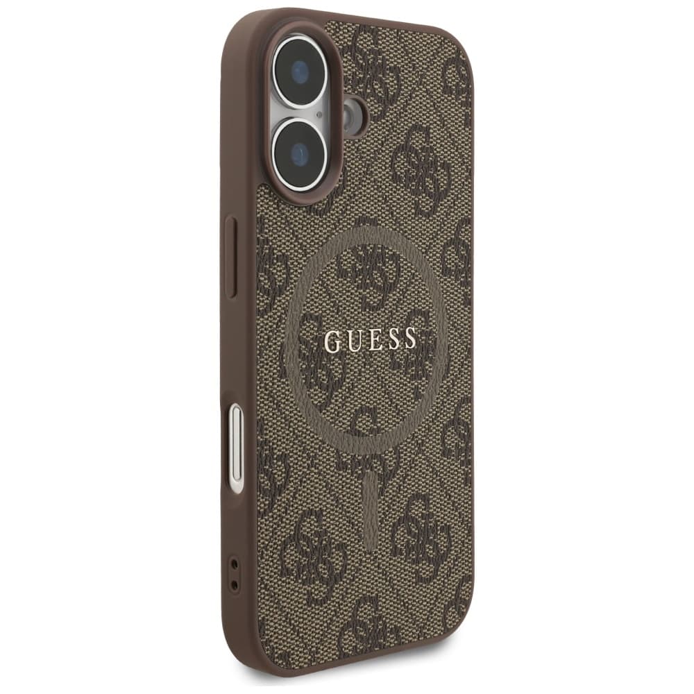 Guess 4G Ring Classic Logo MagSafe GUHMP17SG4GFRW iPhone 17 hnědý - náhled 3