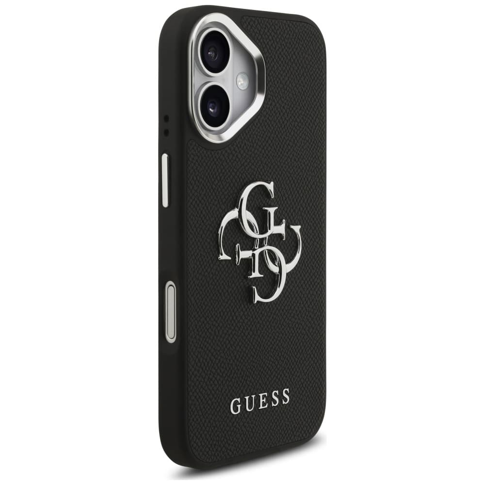 Guess Hardcase 4G Grained Big and Classic Logo iPhone 17 černý - náhled 3