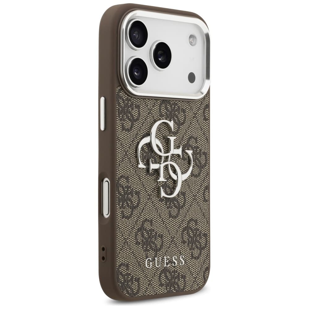 Guess Hardcase Big 4G Logo Classic Logo iPhone 17 Pro hnědý - náhled 3