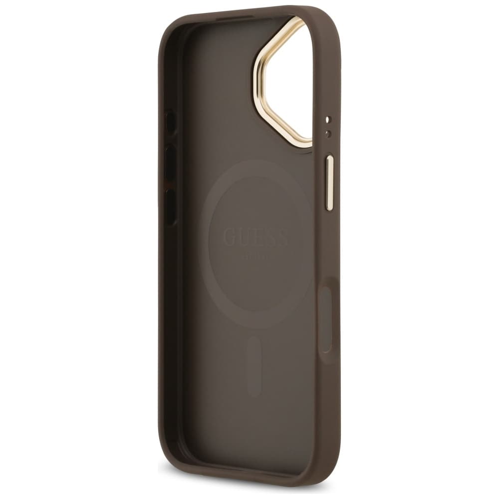 Guess Hardcase 4G Classic MagSafe iPhone 17 Hnědý - náhled 3