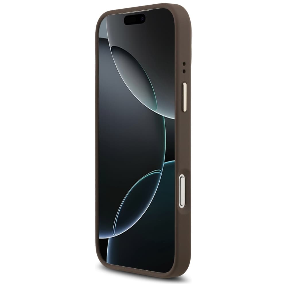 Guess Hardcase 4G Classic MagSafe iPhone 17 Pro Hnědý - náhled 3