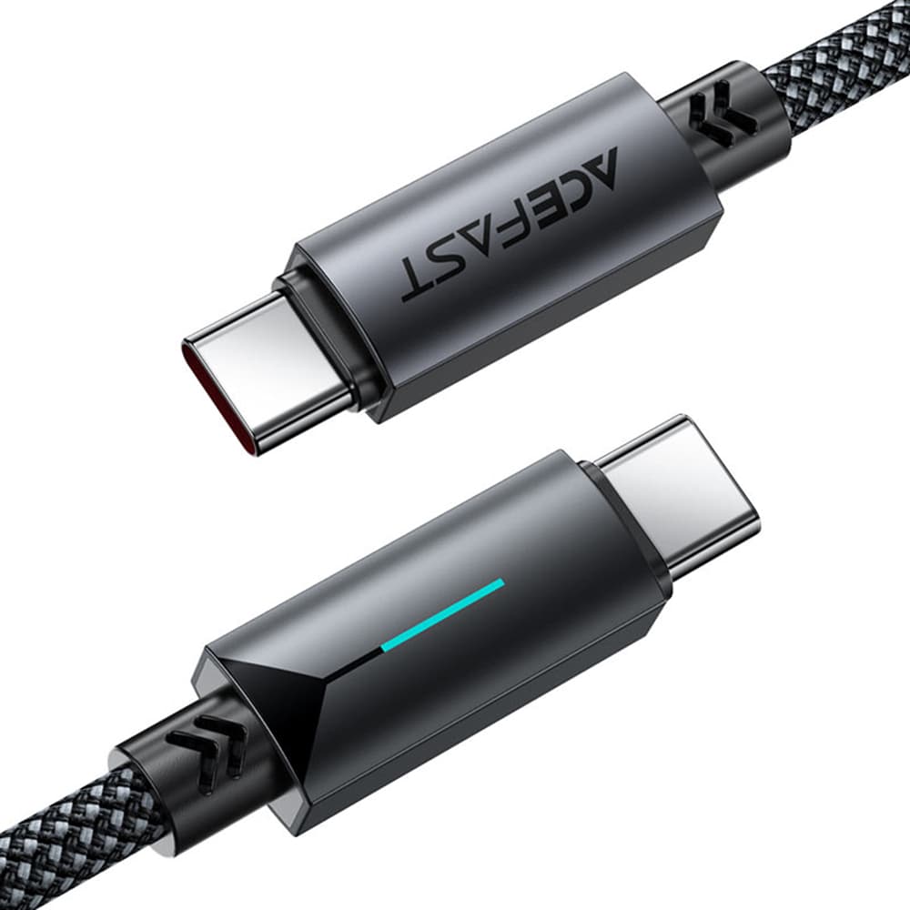 Acefast Datový kabel C19-03 Type-C na Type-C Rychlonabíjecí 1.2m černý - náhled 3
