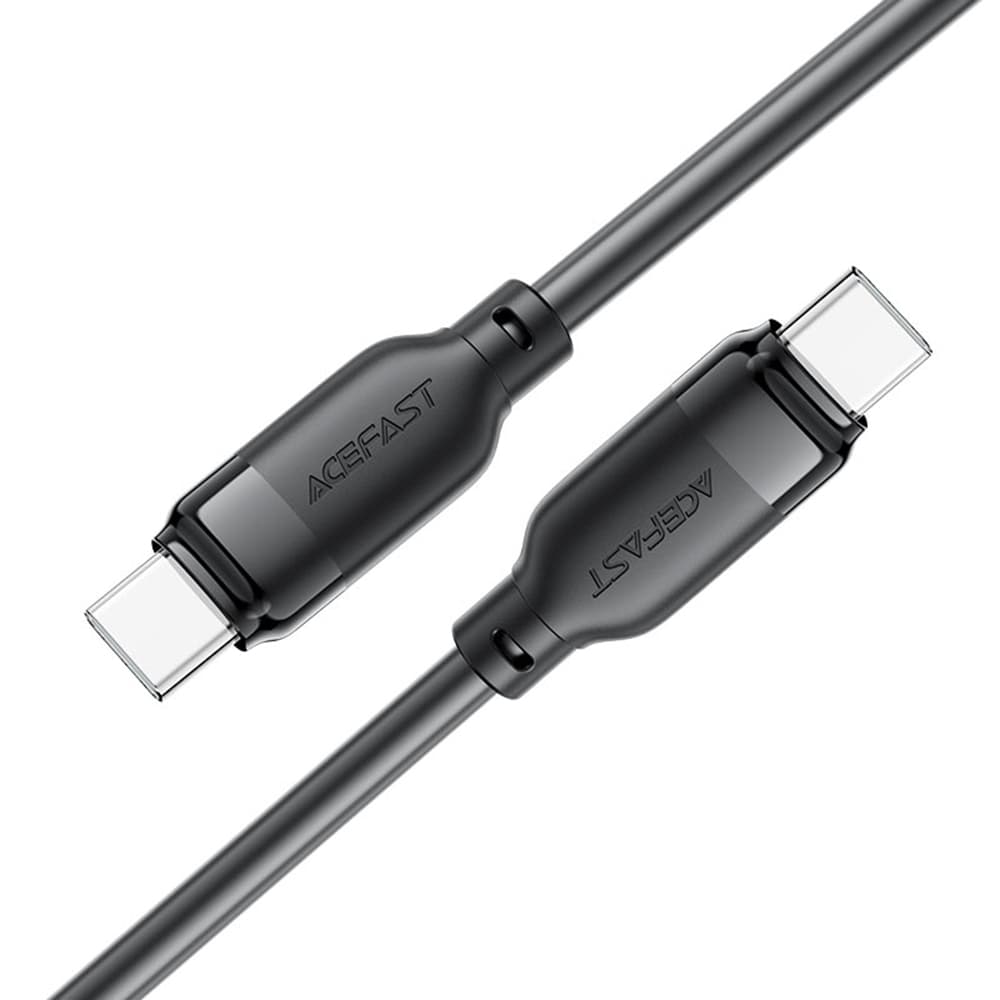 Acefast Datový kabel C16-03 Rychlonabíjecí Type-C na Type-C 60W 3A 1.2m černý - náhled 3