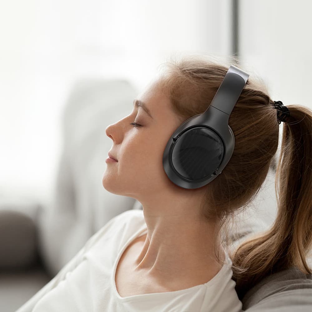 Acefast Wireless Headset H5 Type-C Bluetooth 5.4 ANC 3D Sense 500mAh bílá - náhled 3