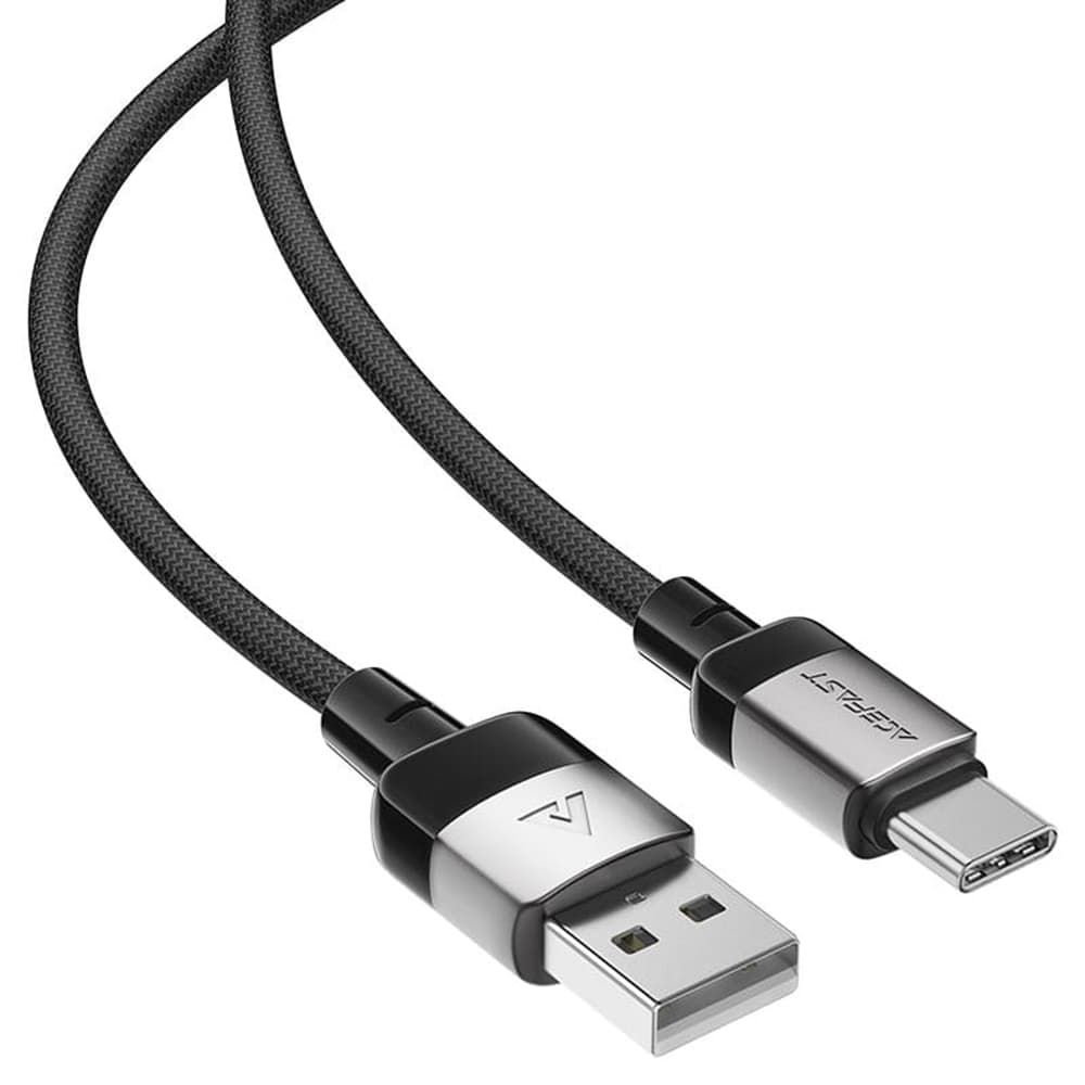 Acefast Datový kabel C9-04 USB na Type-C Rychlé nabíjení 1.2m černý - náhled 3