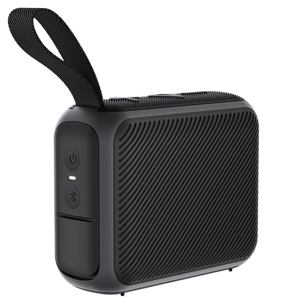 Acefast Wireless Speaker Go K4 Bluetooth 5.4 přenosný 5W IPX7 Type-C 900mAh černý - náhled 3